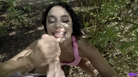 Big Booty Latina Stepmom Brianna Bourbon Fucks Stepson in The Woods